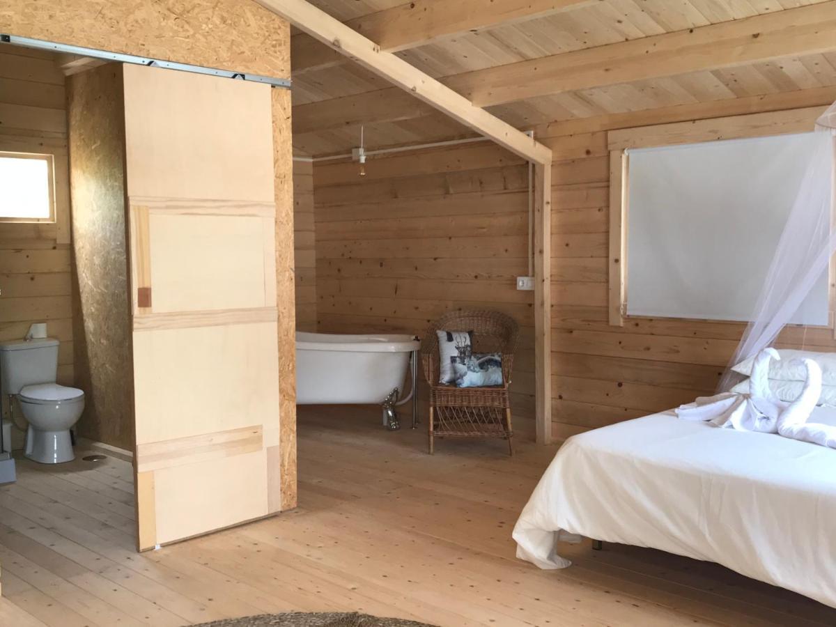 Casas De Maderas Wooden Cabin เอลปูแอร์โต เด ซานตามาริอา ภายนอก รูปภาพ